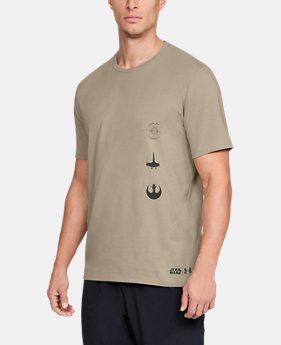 New Arrival Men's UA Star Wars The Force T-Shirt 1 Color $35