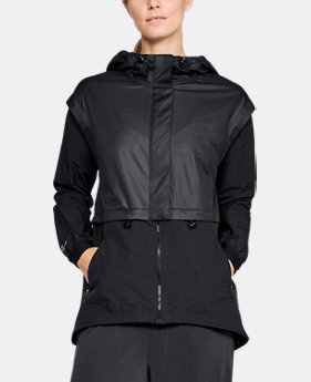 Women's UA Unstoppable GORE® WINDSTOPPER® Rain Cape 1 Color Available $112.5