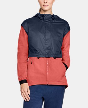 Women's UA Unstoppable GORE® WINDSTOPPER® Rain Cape 2 Colors Available $112.5