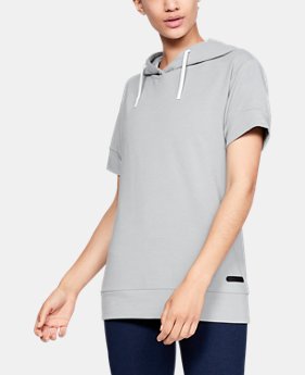 Women's UA Unstoppable Short Sleeve Fleece Hoodie 1 Color Available $41.99
