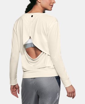 New Arrival Women's UA Unstoppable Open Back Long Sleeve 3 Colors Available $50