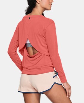 Women's UA Unstoppable Open Back Long Sleeve 2 Colors Available $45