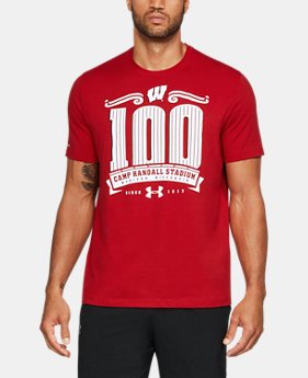 Men's Wisconsin CR 100 Charged Cotton® T-Shirt 1 Color $42.99