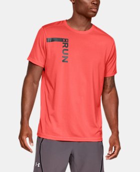 New Arrival Men's UA Run Tall Graphic T-Shirt 5 Colors Available $35