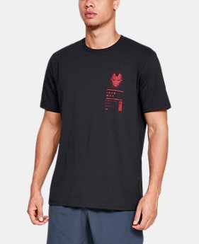 New Arrival Men's UA Iron Man Battle T-Shirt $34.99