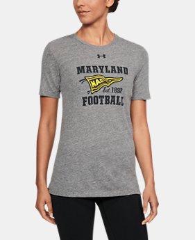 Women's Maryland UA Tri-Blend T-Shirt 1 Color Available $34.99