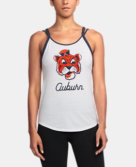 Women's Auburn UA Iconic Tank 1 Color $37.99