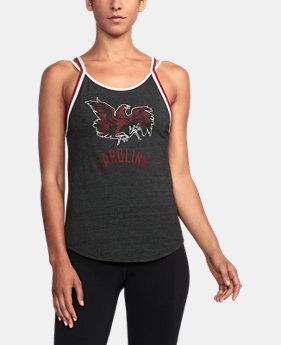 Women's South Carolina UA Iconic Tank 1 Color $37.99
