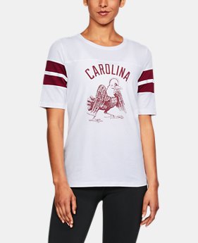 Women's South Carolina UA Iconic Charged Cotton® T-Shirt 1 Color $47.99