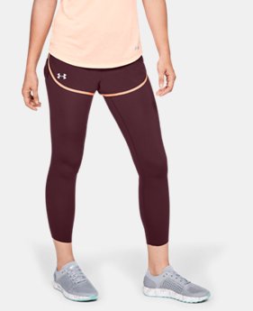 New Arrival Women's UA Speedpocket 2-in-Runner Crop 1 Color Available $90