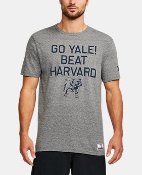 Men's Yale UA Iconic Tri- Blend Crew Short Sleeve 1 Color $44.99