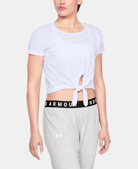 New Arrival Women's UA Front Tie Short Sleeve LIMITED TIME: FREE U.S. SHIPPING 2 Colors Available $30
