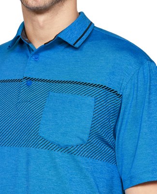 under armour men's playoff core stripe golf polo