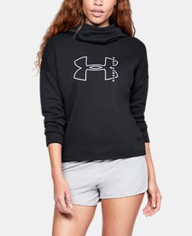 Women's UA Cotton Big Logo Hoodie 9 Colors Available $45