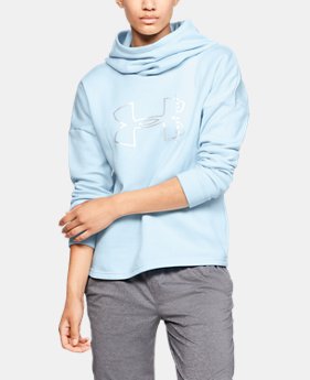 Women's UA Rival Fleece Big Logo Hoodie 2 Colors Available $48.95 to $55