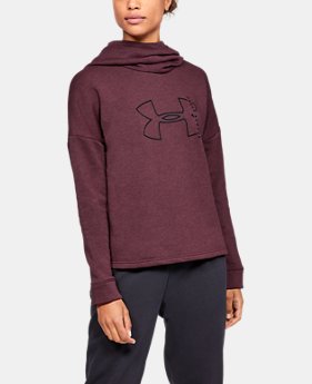 Women's UA Rival Fleece Big Logo Hoodie 30% OFF ENDS 11/26 2 Colors Available $29.99