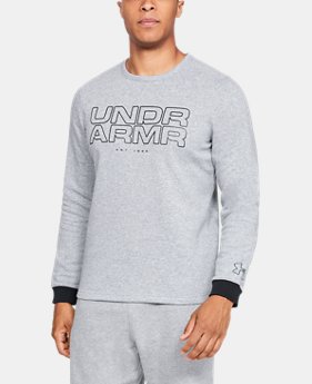 New Arrival Men's UA Baseline Fleece Crew 1 Color Available $70