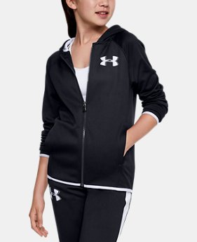  Girls' Armour Fleece® Full Zip Hoodie  3  Colors Available $31.99