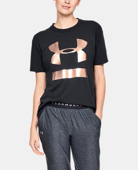 Women's UA Big Logo Girlfriend Crew 2 Colors Available $30