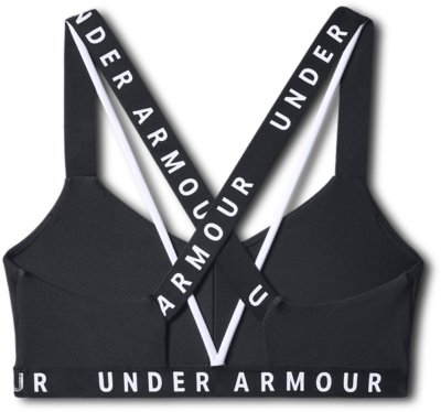 under armour women's strappy wordmark sport bralette