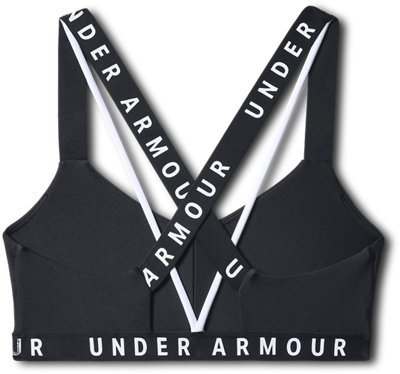 ua wordmark strappy sportlette