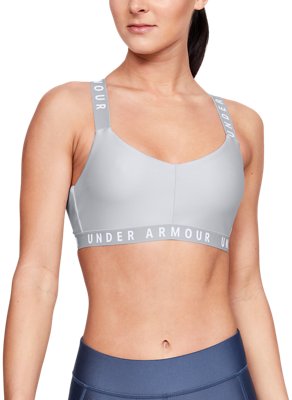 ua wordmark strappy sportlette