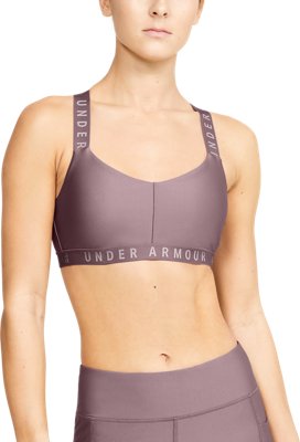 Womens UA Wordmark Strappy Sportlette 