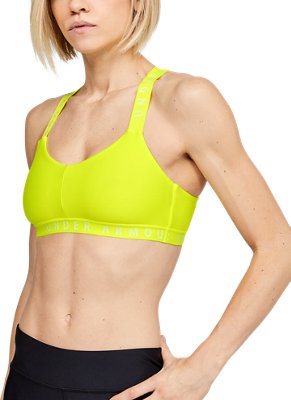 yellow sports bra