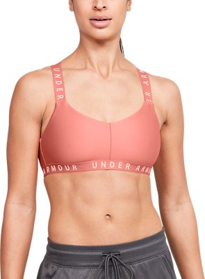 under armour women's strappy wordmark sport bralette