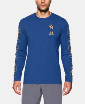 New Arrival Men's UA Canelo Left Chest Long Sleeve T-Shirt 1 Color $39.99