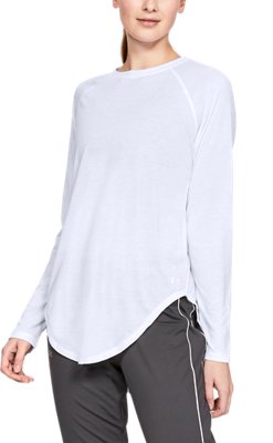 under armour open back long sleeve