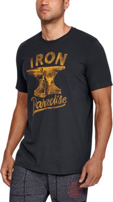 the rock iron paradise shirt