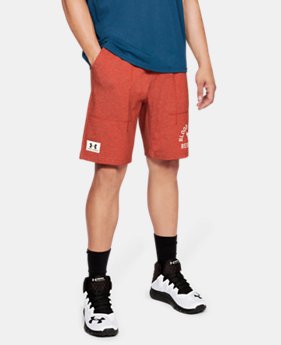 New Arrival Men's UA x Project Rock Respect Shorts FREE U.S. SHIPPING 1 Color Available $55
