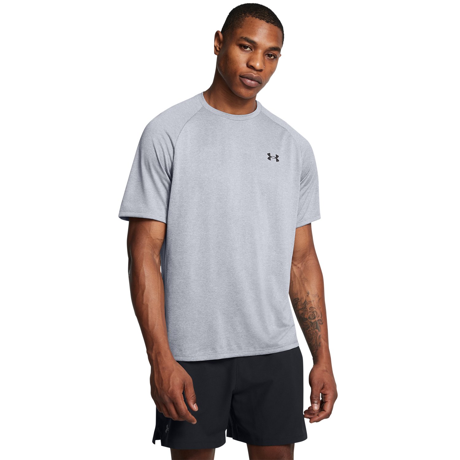 Playera 1379310652 UA TECH BL SS Rosa Niña UNDER ARMOUR