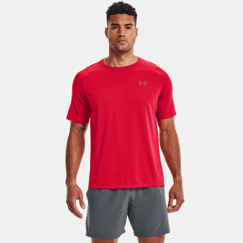 Men's Under Armour Tech™ 2.0 Short Sleeve Red / Graphite M
