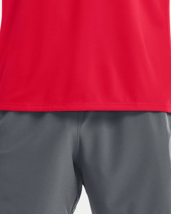 Men's UA Tech™ 2.0 Short Sleeve, Red, pdpMainDesktop image number 2