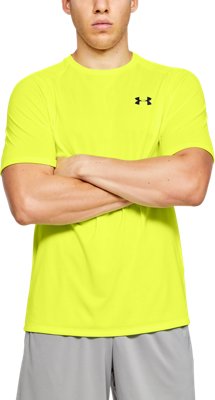 yellow under armour shirt