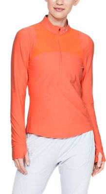 womens orange under armour shirt