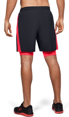 mens under armour 2 in 1 shorts