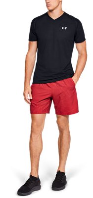Men's UA Streaker V-Neck Short Sleeve image number 3