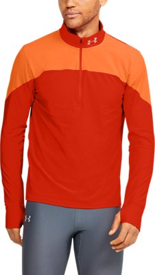 orange under armour long sleeve