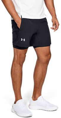 under armour 2 in 1 shorts mens