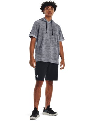 Men's ua sportstyle stadium short 2024 sleeve hoodie