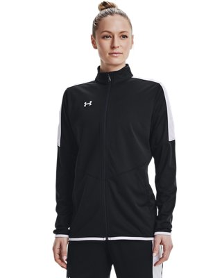 ua rival knit warm up jacket