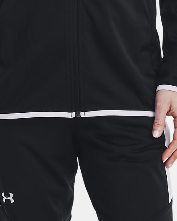 Under Armour Rival Knit Pant Black/White 1326762-001 - Free Shipping at LASC