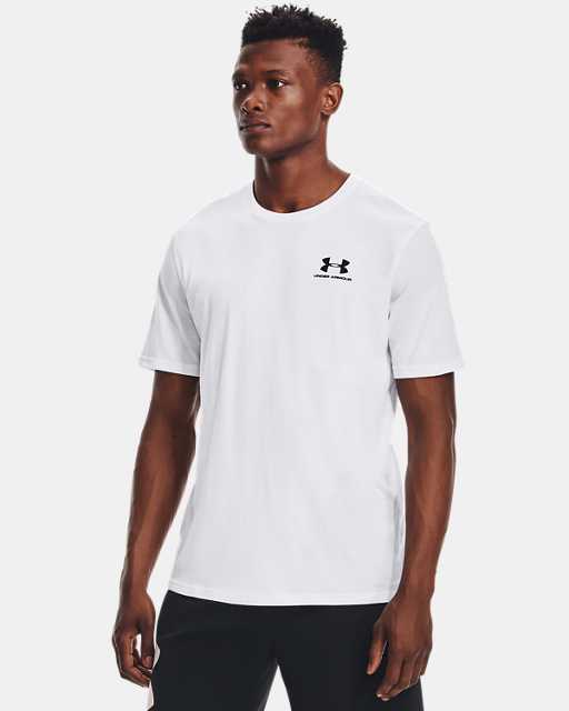 Herentop UA Left Chest Logo met korte mouwen Herentop UA Left Chest Logo met korte mouwen