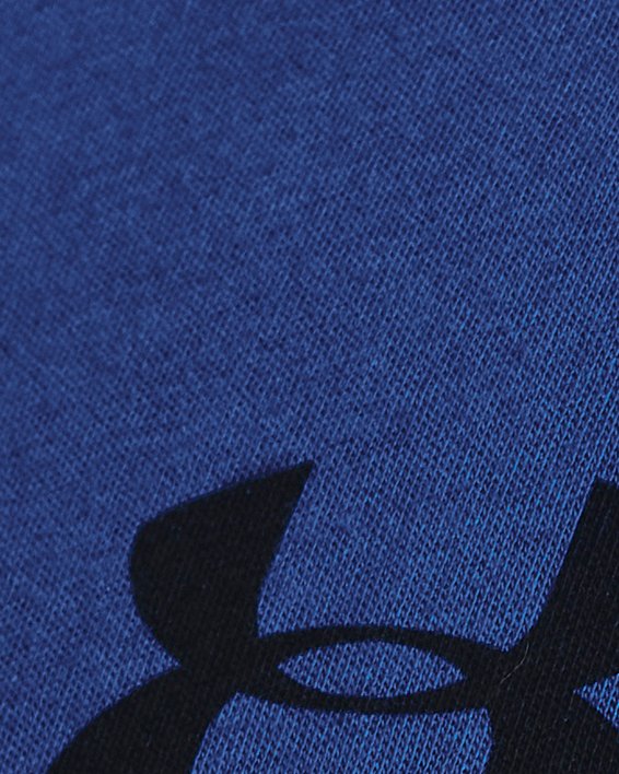 Men's UA Sportstyle Left Chest Short Sleeve Shirt, Blue, pdpMainDesktop image number 3