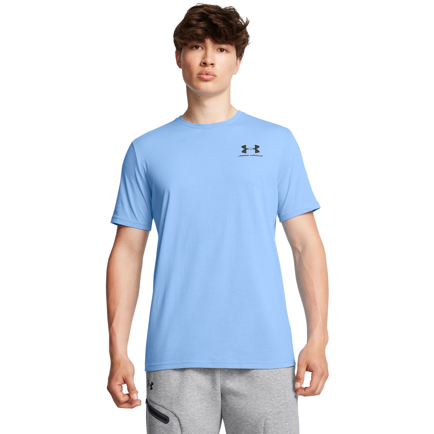 Under Armour Sportstyle Left Chest Short Sleeve T-Shirt - 1326799-369 Victory Green main image 1