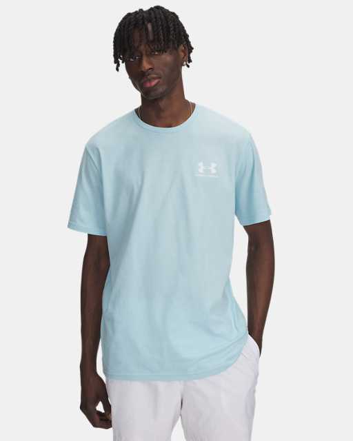 Herentop UA Left Chest Logo met korte mouwen Herentop UA Left Chest Logo met korte mouwen