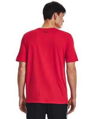 under armour red shirt